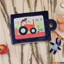 Развивающие игрушки Lilliputiens Книжка мягкая Ослик Игнас на ферме 83415