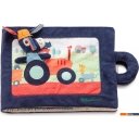Развивающие игрушки Lilliputiens Книжка мягкая Ослик Игнас на ферме 83415