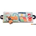 Развивающие игрушки Lilliputiens Книжка мягкая Ослик Игнас на ферме 83415