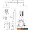 Душевые системы и гарнитуры Deante Alpinia BXYZ0GAM