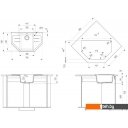 Кухонные мойки Ulgran U-609 (328 бежевый)