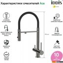 Смесители IDDIS Ace ACEGMFFi05