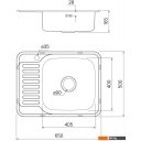 Кухонные мойки IDDIS Basic BAS65SRi77