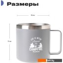 Термосы, термокружки и многоразовые стаканы RoadLike Camp 415мл (серый)