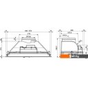 Вытяжки Elikor Pandora 52П-450 КВ 231044 (серый)