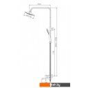 Душевые системы и гарнитуры Haiba HB24805-7 (черный)