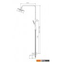 Душевые системы и гарнитуры Haiba HB24805-7 (черный)