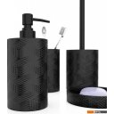 Аксессуары для ванной и туалета FORA Delicate Black (4 предмета)