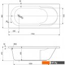 Ванны Cezares Arno 170x80