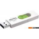 USB Flash ADATA UV320 128GB (белый/зеленый)