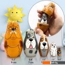 Развивающие игрушки Брестская Фабрика Сувениров Собаки разных пород (набор 5 шт)