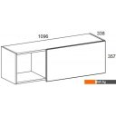 Полки, стеллажи, системы хранения Anrex Jagger 1DN дуб Монастырский/черный