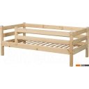 Кровати Мебельград Соня 70x160 (белый/прозрачный лак)