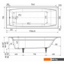 Ванны Wotte Forma 170x70 БП-э00д1468