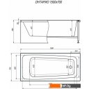 Ванны Alex Baitler Ontario 150x70