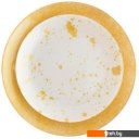 Тарелки, салатники, блюда и наборы Luminarc Simply Mon'd'or Gold&White V3998 (46пр)