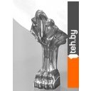 Ножки, каркасы, опоры для ванн BelBagno BB-LEG-LION-CRM (хром)