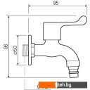 Смесители РМС SUS124KR-1/2