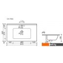 Умывальники Ceramica Nova Element CN7005MB