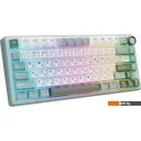 Клавиатуры Royal Kludge R75 RGB Sky Cyan (RK Brown)