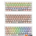 Клавиатуры Redragon Fizz (прозрачный/белый)