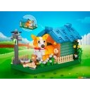 Конструкторы LOZ Корги в домике 1256_MK