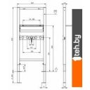 Инсталляции для унитазов, раковин, биде и писсуаров Aquatek INSR-0000001