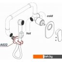 Душевые системы и гарнитуры Wasserkraft A022