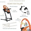 Стульчики для кормления Pituso Triola (черная рама/оранжевый)