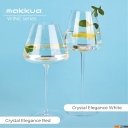 Стаканы, бокалы, рюмки Makkua Wine Series Crystal Elegance Red MR740