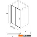 Душевые кабины Alex Baitler AB61B110 110x200