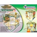 Детские спортивные комплексы и игровые площадки Формула здоровья Мурзилка-S оранжевый-радуга