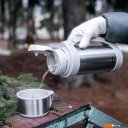 Термосы, термокружки и многоразовые стаканы Fissman 9849 1 л (нержавеющая сталь)