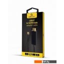 Кабели, адаптеры, разветвители Cablexpert A-CM-HDMIM-02 USB Type-C - HDMI (2 м, черный)
