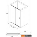 Душевые кабины Alex Baitler AB61B120 120x200