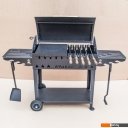 Мангалы, грили, барбекю Вулкан Гриль М XL 5 мм на колесах