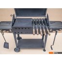 Мангалы, грили, барбекю Вулкан Гриль М XL 5 мм на колесах