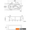 Ванны 1Марка Taormina 180x90