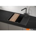 Кухонные мойки Granula ES-6202 (черный)