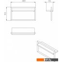 Аксессуары для ванной и туалета Акватон Лофт Урбан Орегон 1A255403LQX50