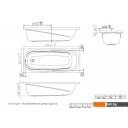 Ванны Triton Европа 150х70 (с каркасом и экраном)