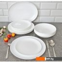 Тарелки, салатники, блюда и наборы Luminarc Diwali White V6724 (18пр)