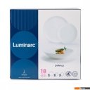 Тарелки, салатники, блюда и наборы Luminarc Diwali White V6724 (18пр)