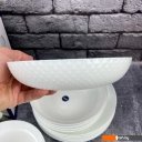 Тарелки, салатники, блюда и наборы Luminarc Diwali White V6724 (18пр)