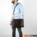 Женские и мужские сумки Poshete 294-2059-3-COF (коричневый)