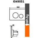 Клавиши и системы смыва AM.PM I049031 (матовый никель)