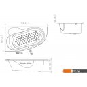 Ванны Triton Изабель гидромассажная 170x100L Базовая