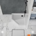 Душевые поддоны BelBagno TRAY-BB-P-90-15-W 90x90