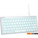 Клавиатуры A4Tech Fstyler FX61 (серебристый/белый)