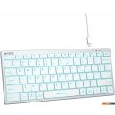 Клавиатуры A4Tech Fstyler FX61 (серебристый/белый)